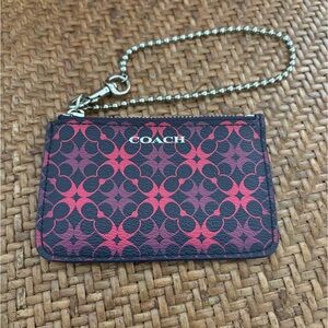 Coach ID/Card Wristlet